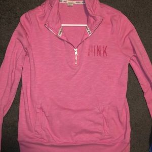 Victoria’s Secret pink zip up hoodie